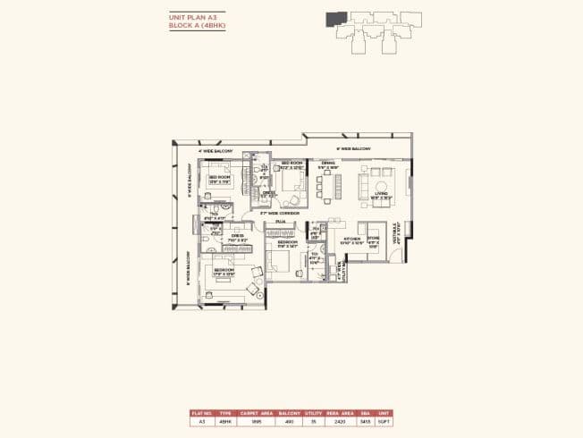 Avinash Group Project -Avinash one-floor plan 3