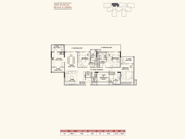 Avinash Group Project -Avinash one-floor plan 4