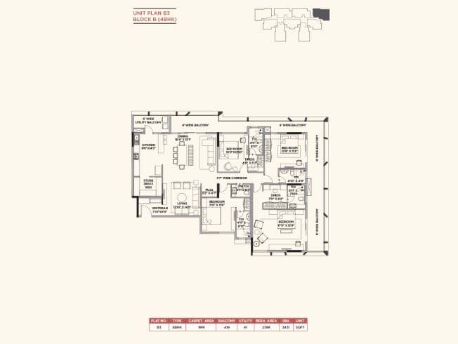 Avinash Group Project -Avinash one-floor plan 7