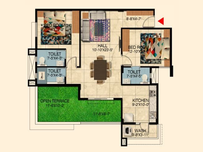 Avinash group project-avinash woods-floor plan image 9