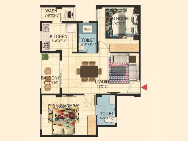 Avinash group project-avinash woods-floor plan image 11