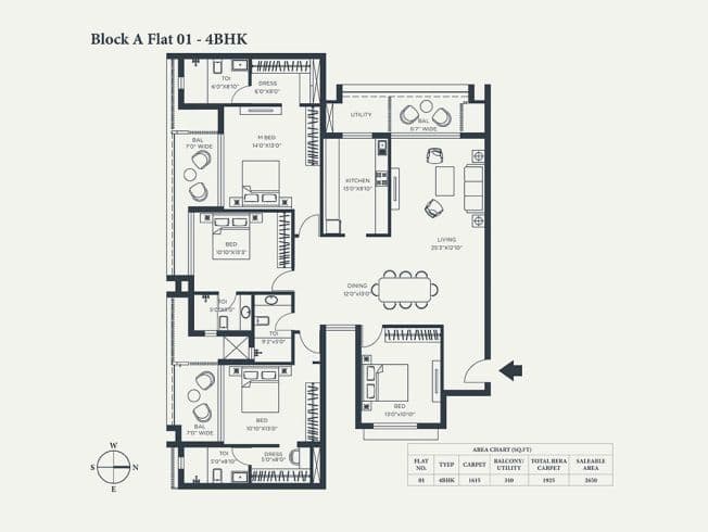 Avinash Group Project - Lifestyle Towers floor plan