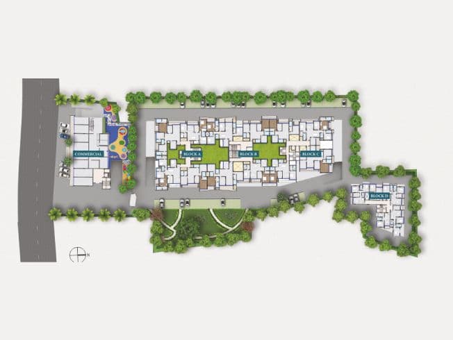 Avinash Group Project - Lifestyle Towers master plan