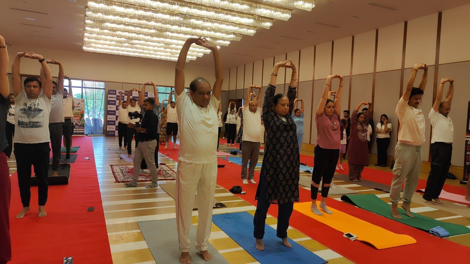 Yoga Day at Avinash Group
