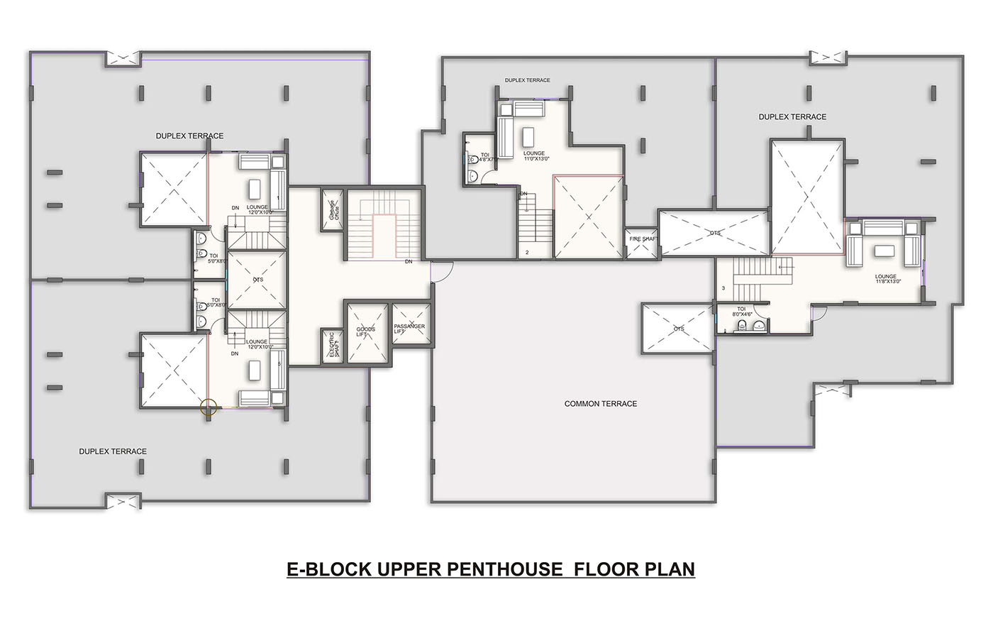 Block E | Penthouse Terrace