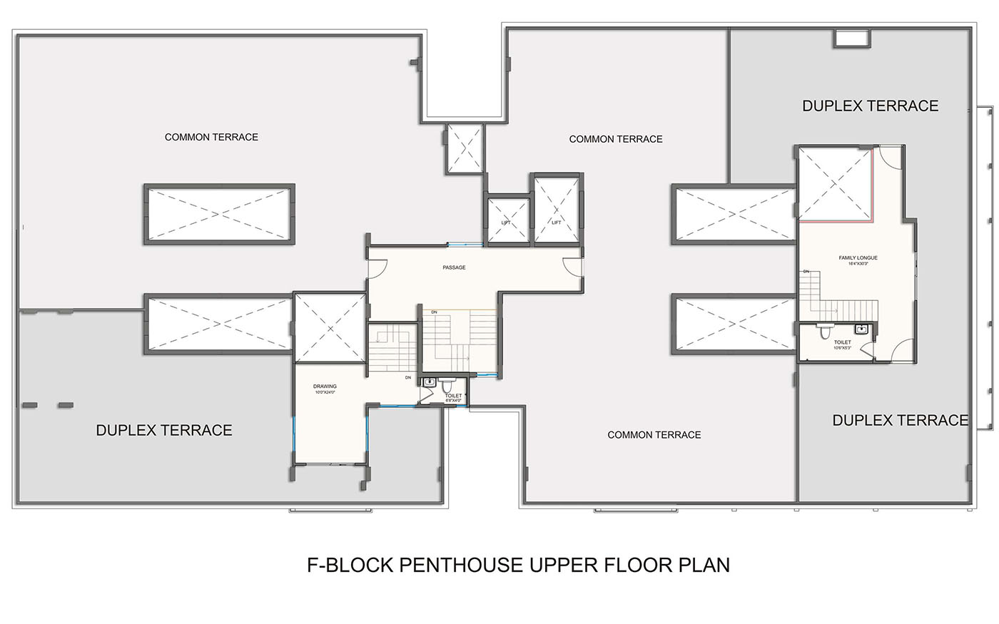 Block F | Penthouse Terrace