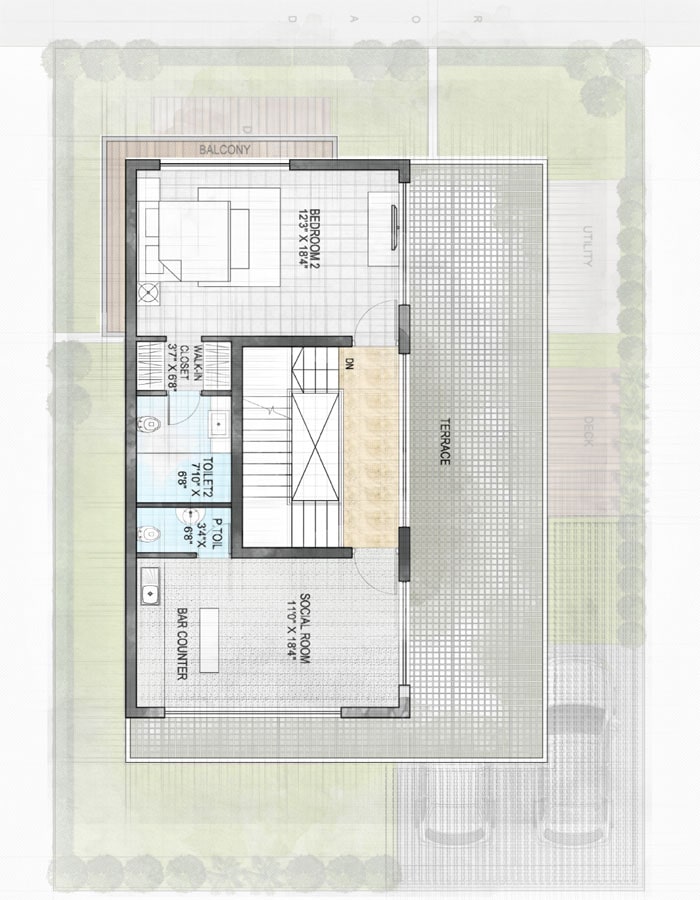 Villa L295, M337, N374 (Second Floor)
